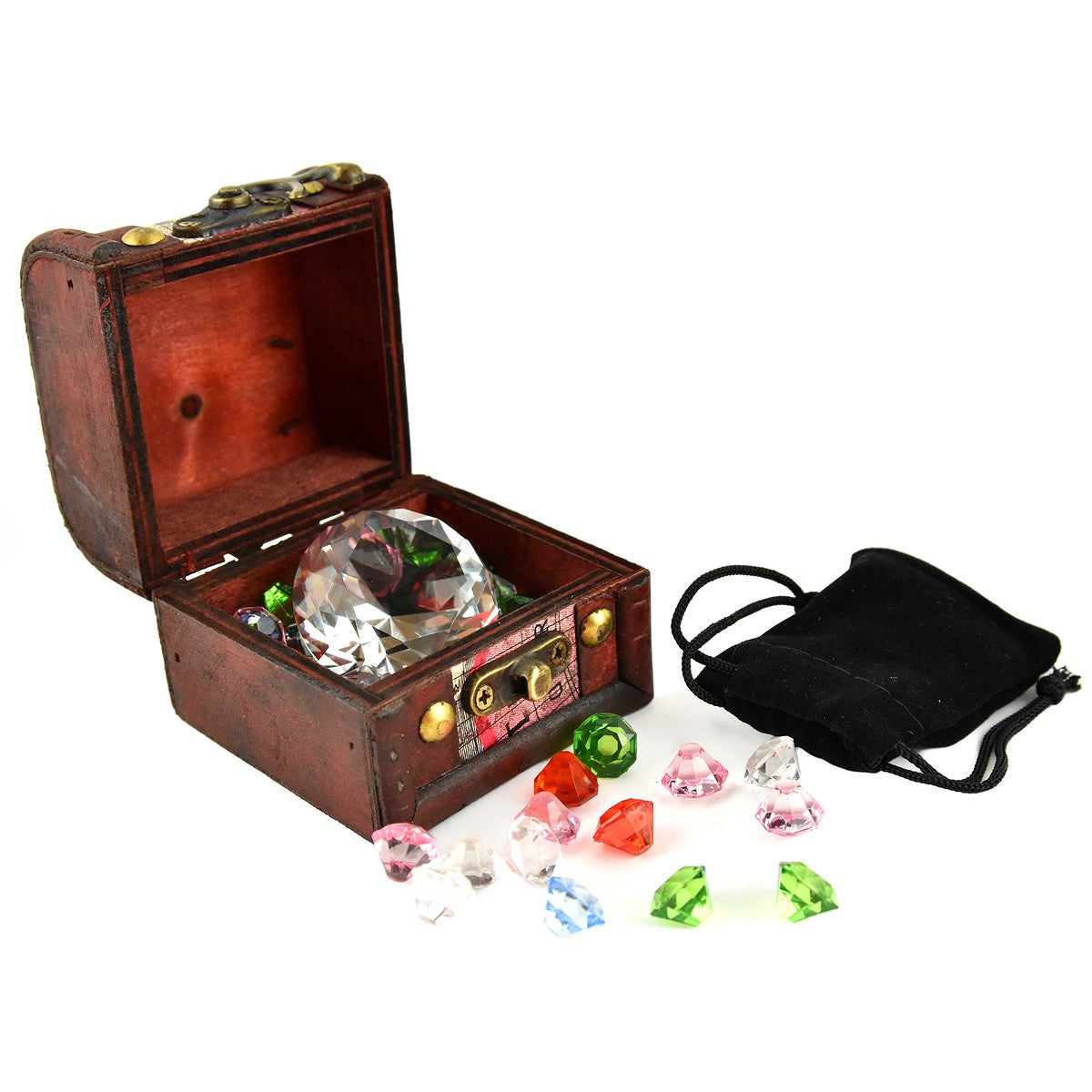 PIRATE TREASURE CHEST DIAMONDS 37pcs 7cm 67930